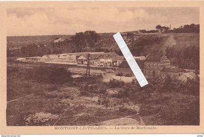 Montigny le tilleul- la gare de marbraglo