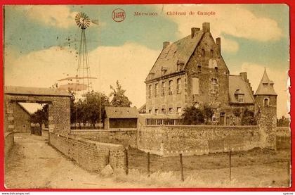 CPA Belgique Belgie MOUSCRON Moeskroen - Château de Campte (éolienne)