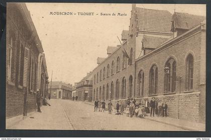 +++ CPA - MOUSCRON TUQUET - MOESKROEN - Soeurs de Marie - Carte animée  //