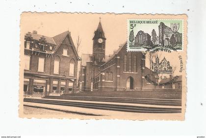 MONT A LEUX MOUSCRON EGLISE SAINT ANTOINE (CAFE DES ETOILES) MOESKROEN ST ANTONIUSKERK