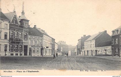 Belgique - NIVELLES (Br. W.) Place de l'Esplanade