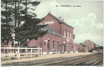 CPA Carte Postale Belgique Paliseul La Gare 1911  VM77223ok