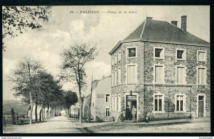 CPA - Carte Postale  - Belgique - Paliseul - Place de la Gare - 1909  (CP20268OK)