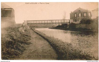 cpa Pont à Celles Pont du Canal (2)