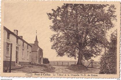 Pont-à-Celles  1937  avec timbre