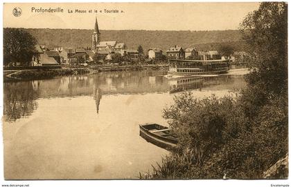 CPA - Carte Postale - Belgique - Profondeville - La Meuse et le " Touriste " ( I11071)