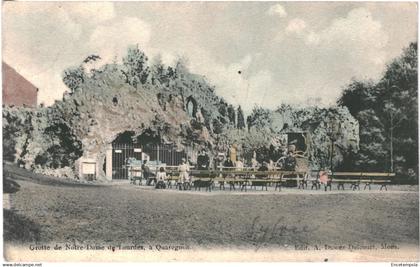 CPA Carte postale Belgique Quaregnon - Lourdes la grotte  1910 VM89385