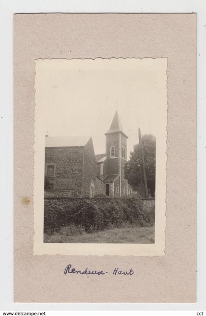 Rendeux-Haut  Rendeux   PHOTO de l'église et ses environs