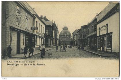 Scherpenheuvel :   statiestraat   (  D.V.D. 13108 )