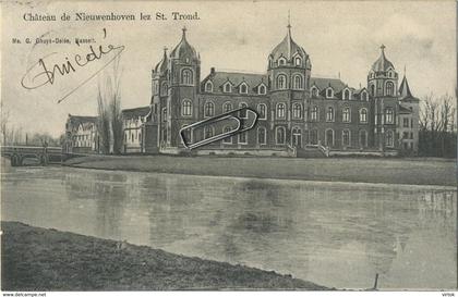 Sint-Truiden : chateau de Nieuwenhoven ( geschreven 190x met zegel 1 cent )