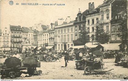 BELGIQUE  BRUXELLES place de Grand Sablon