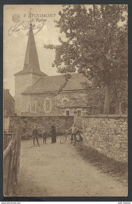 +++ CPA - STOUMONT - L'Eglise   //