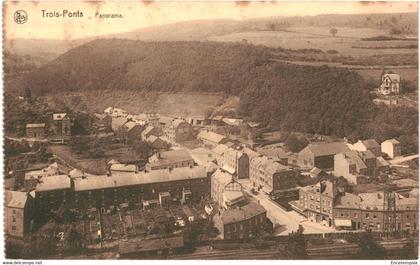 CPA Carte Postale Belgique- Trois Ponts Panorama  1928  VM51477