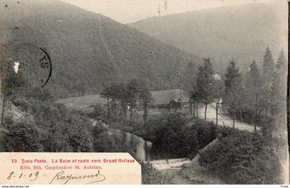 TROIS-PONTS LA SALM ET ROUTE VERS GRAND HALIEUX