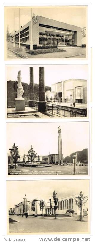 "Cartes officielles de l´expo de Bruxelles 1935 / Officieele Kaarten van de tentoonstelling van Brussel 1935" Lot de 30