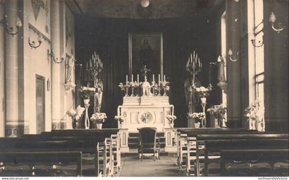 BELGIQUE - Brabant Wallon - Eglise - Intérieur de l'église - Carte postale ancienne