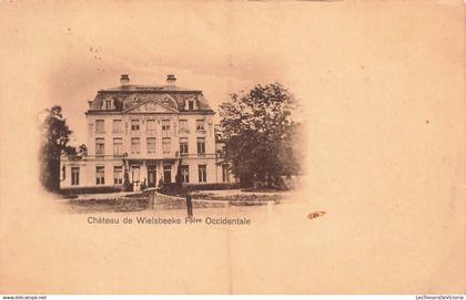 BELGIQUE - Wielsbeke - Château de Wielsbeeke Fldre Occidentale - Rue de Chambery - Vue générale - Carte postale ancienne