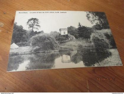 Zaventem, Le Parc et tour du XVII Siecle, de M Lambert