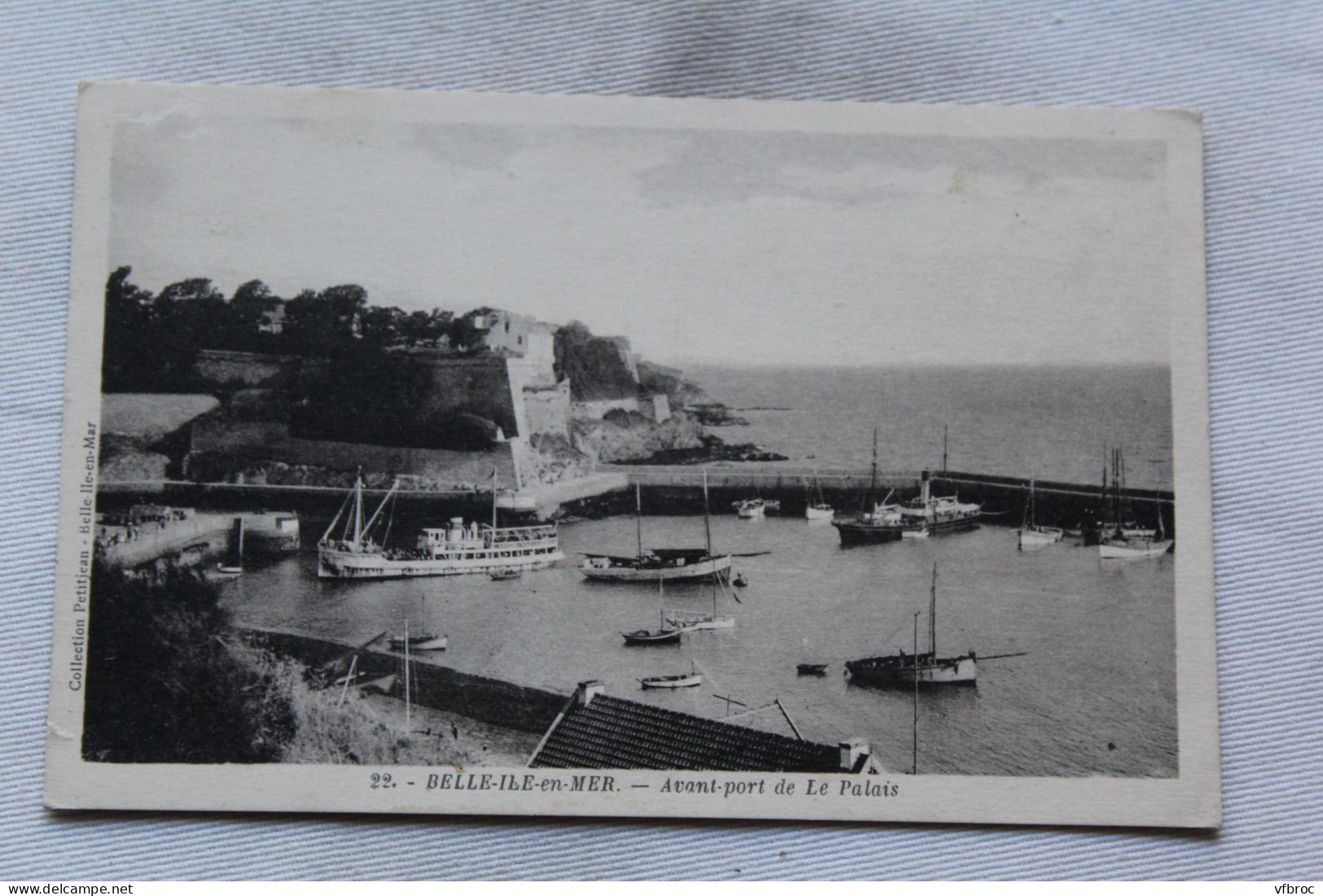 Belle ile en mer, avant port de le Palais, Morbihan 56