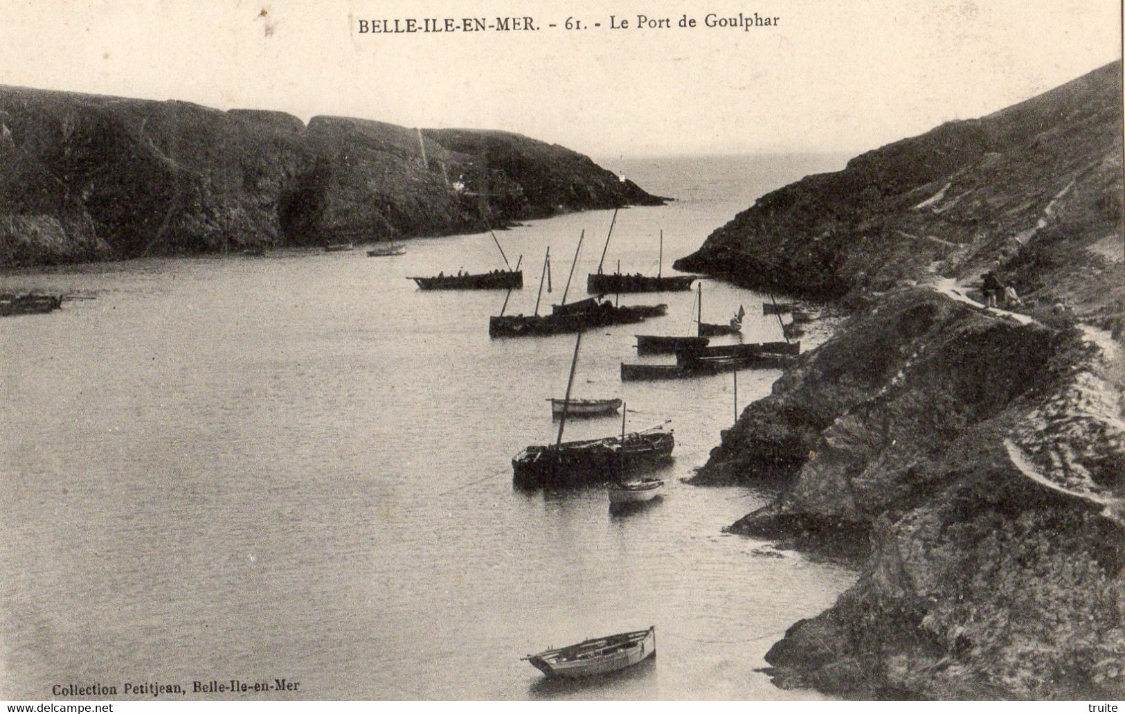 BELLE-ILE-EN-MER LE PORT DE GOULPHAR