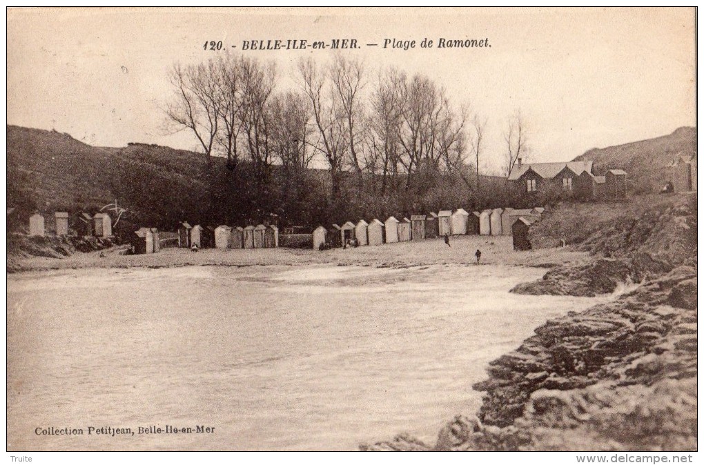 BELLE-ILE-EN-MER PLAGE DE RAMONET RARE