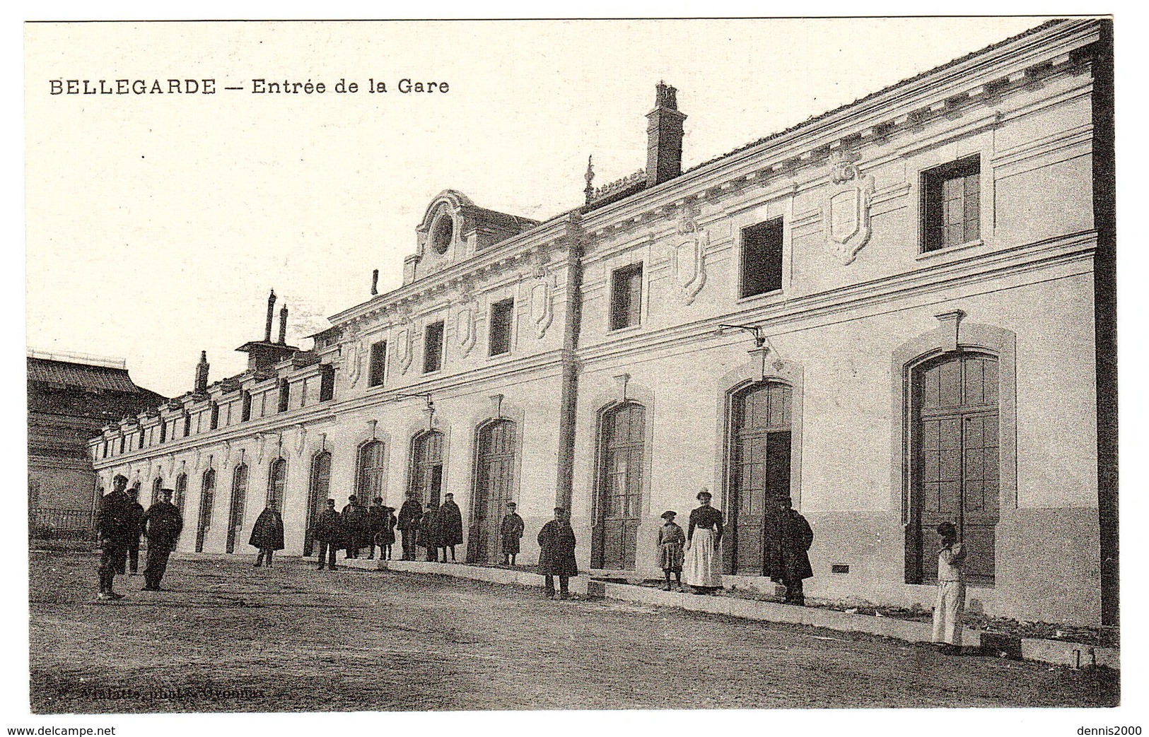 BELLEGARDE SUR VALSERINE (01) - Entrée de la Gare