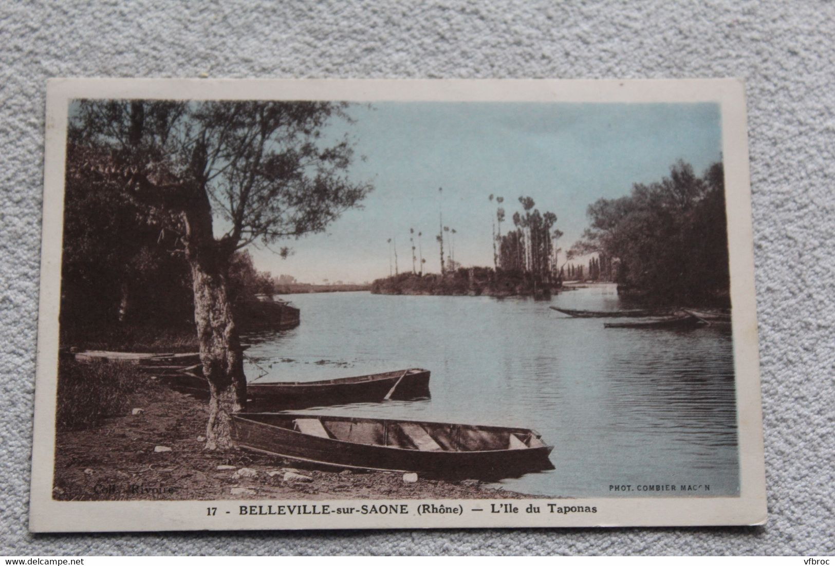 Belleville sur Saône, l'ile du Taponas, Rhône 69