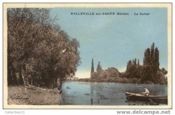 BELLEVILLE SUR SAONE .... LA SAONE