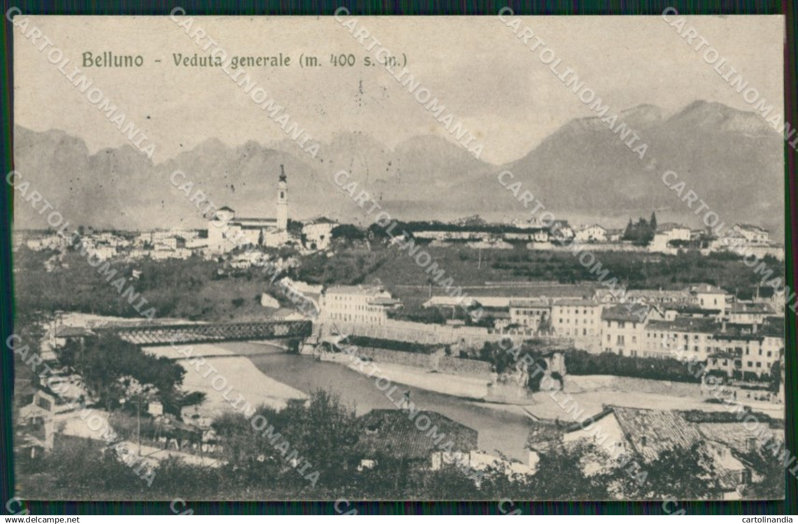 Belluno Città cartolina ZKM8671