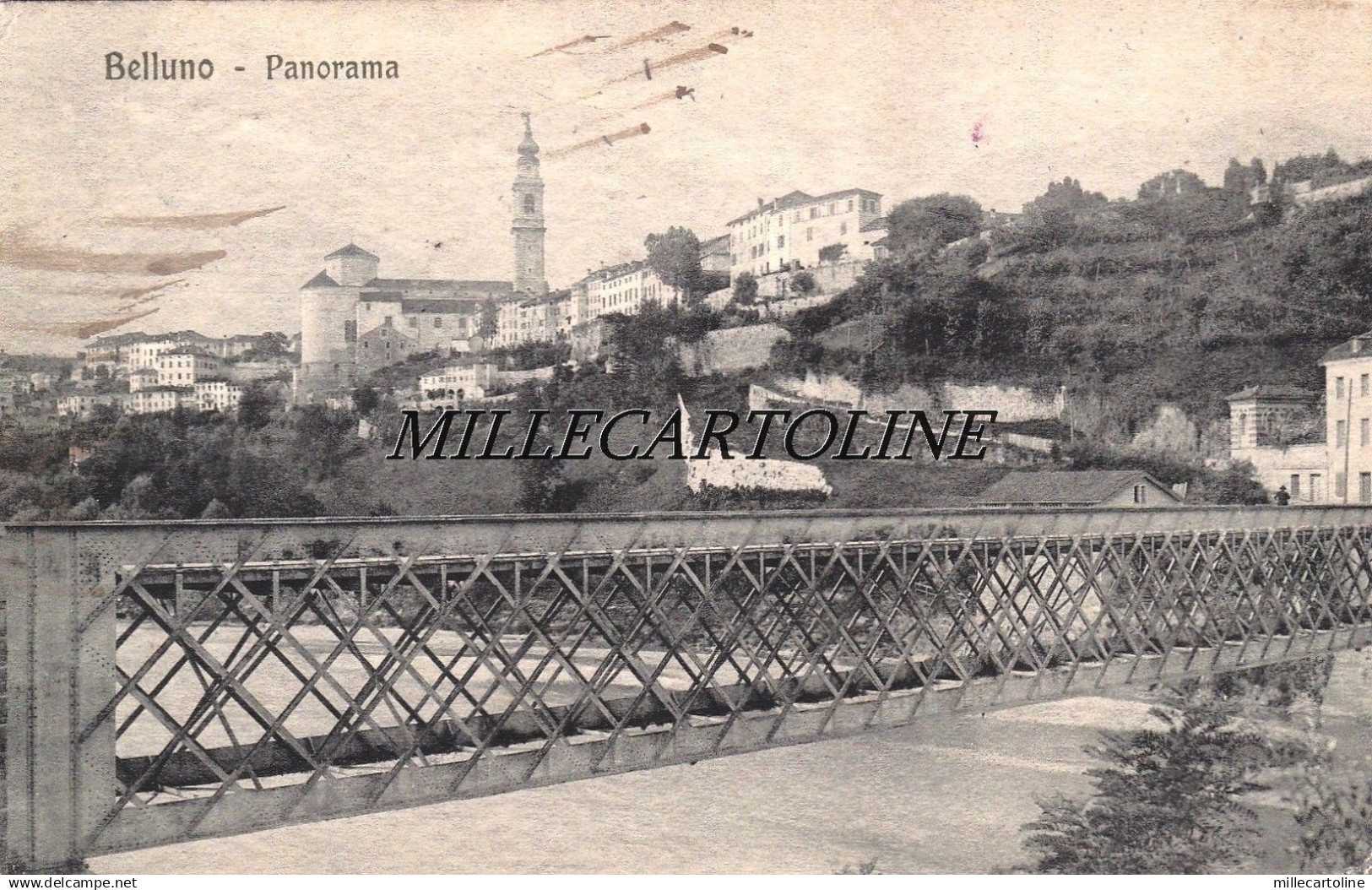 BELLUNO: Panorama    1916