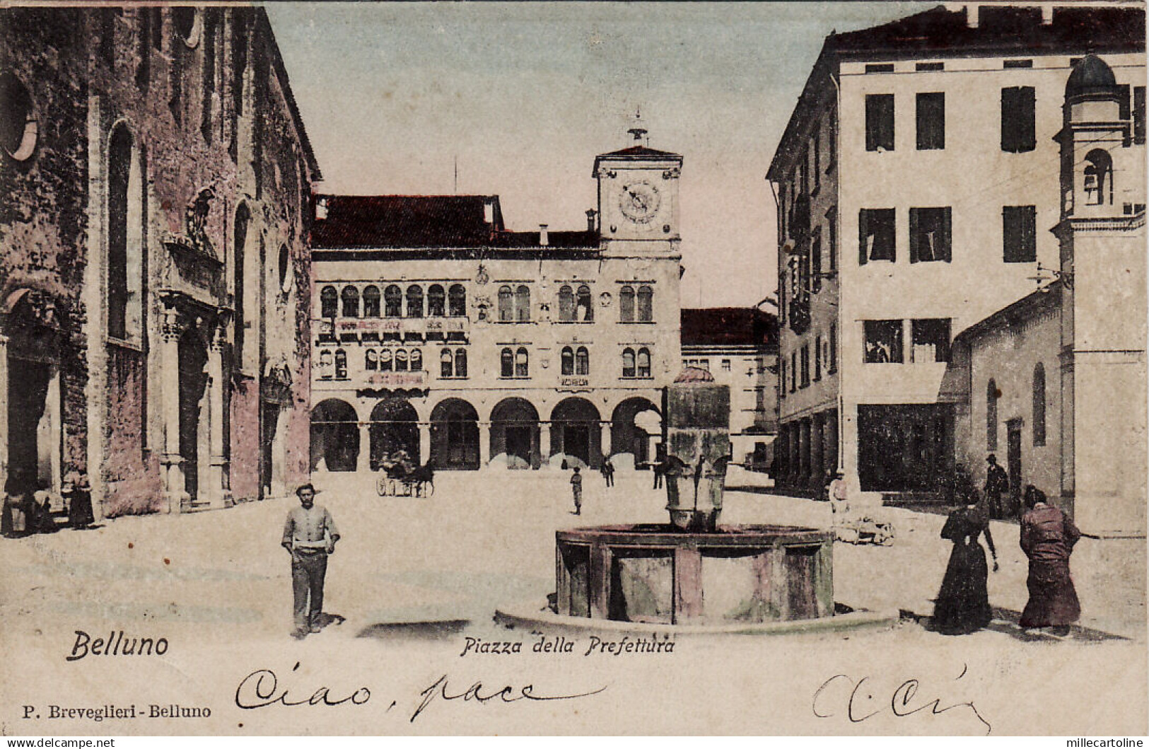 #BELLUNO: PIAZZA DELLA PREFETTURA