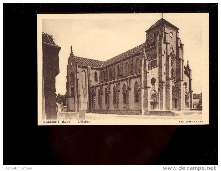 BELMONT DE LA LOIRE Loire 42 :  l'Eglise