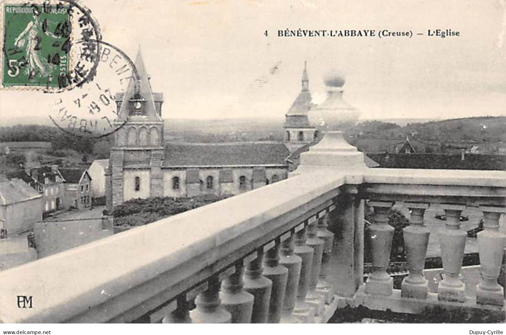 BENEVENT L'ABBAYE - L'Eglise - état