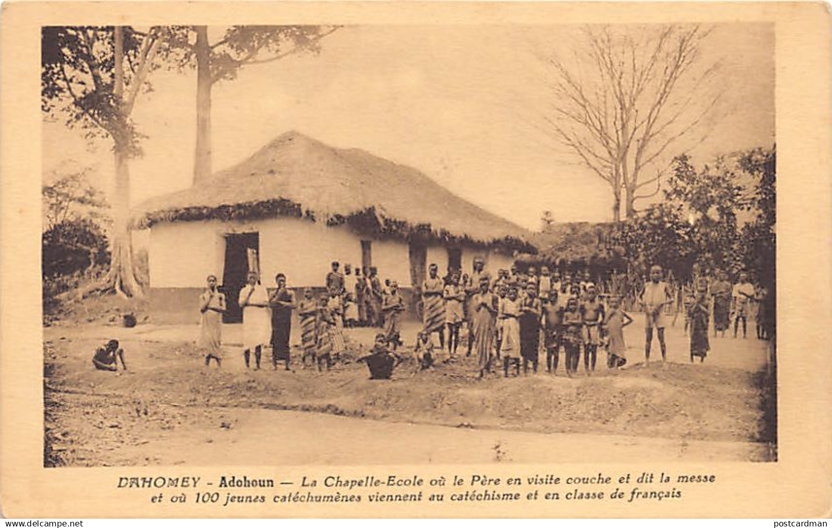 Bénin - ADOHOUN - La chapelle-école - Ed. inconnu