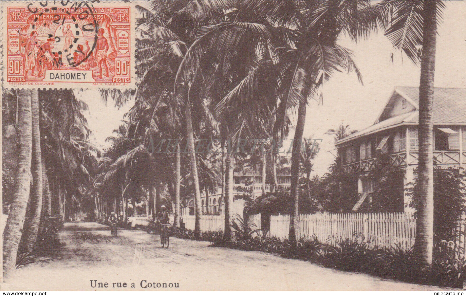 BENIN - Dahomey, Une Rue a Cotonou 1932