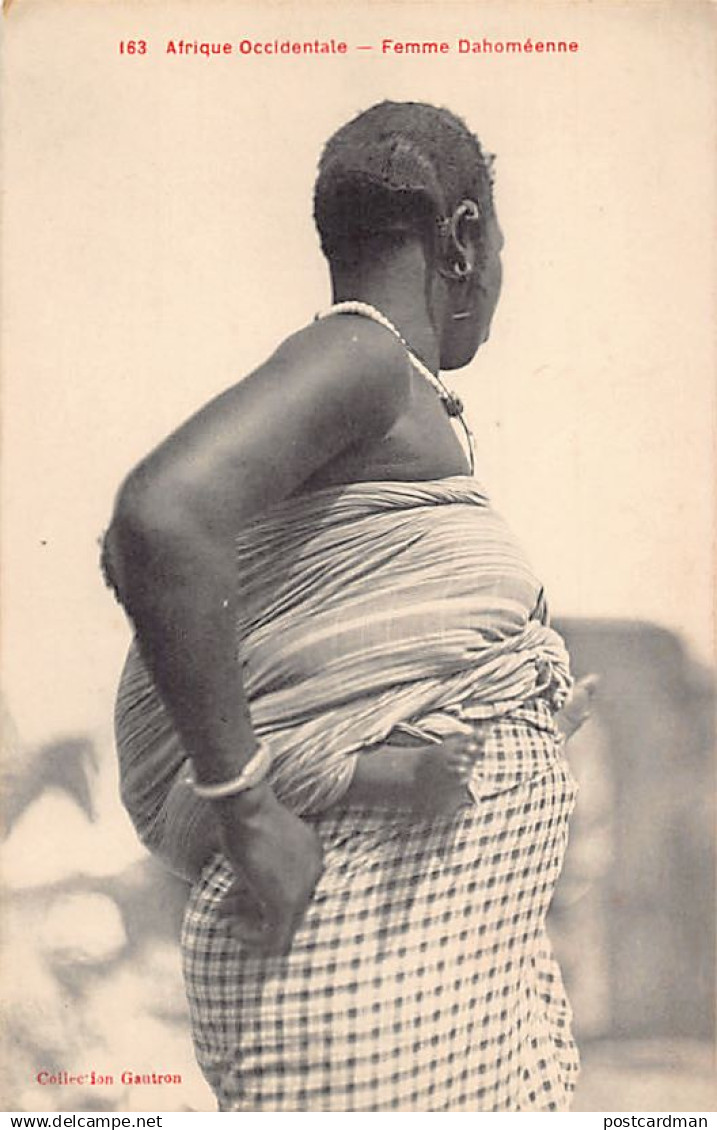 Bénin - Femme dahoméenne - Ed. Gautron 163