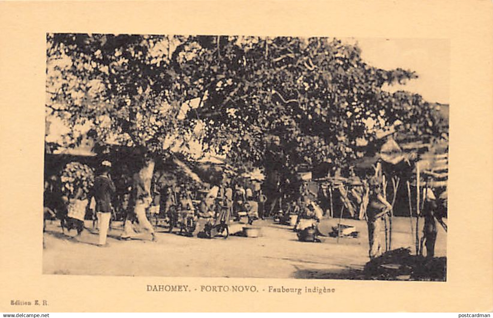 Bénin - PORTO NOVO - Faubourg indigène - Ed. E.R.