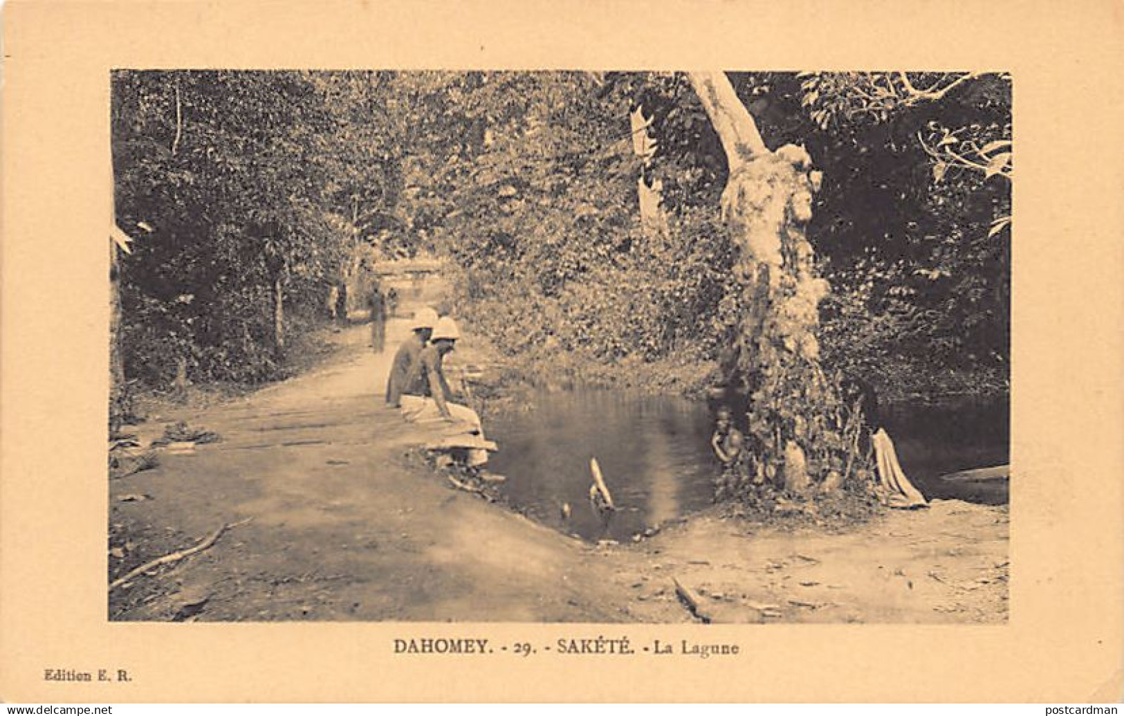 Bénin - SAKÉTÉ - La lagune - Ed. E.R.