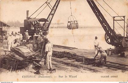 Bénin - COTONOU - Sur le Wharf - Ed. André