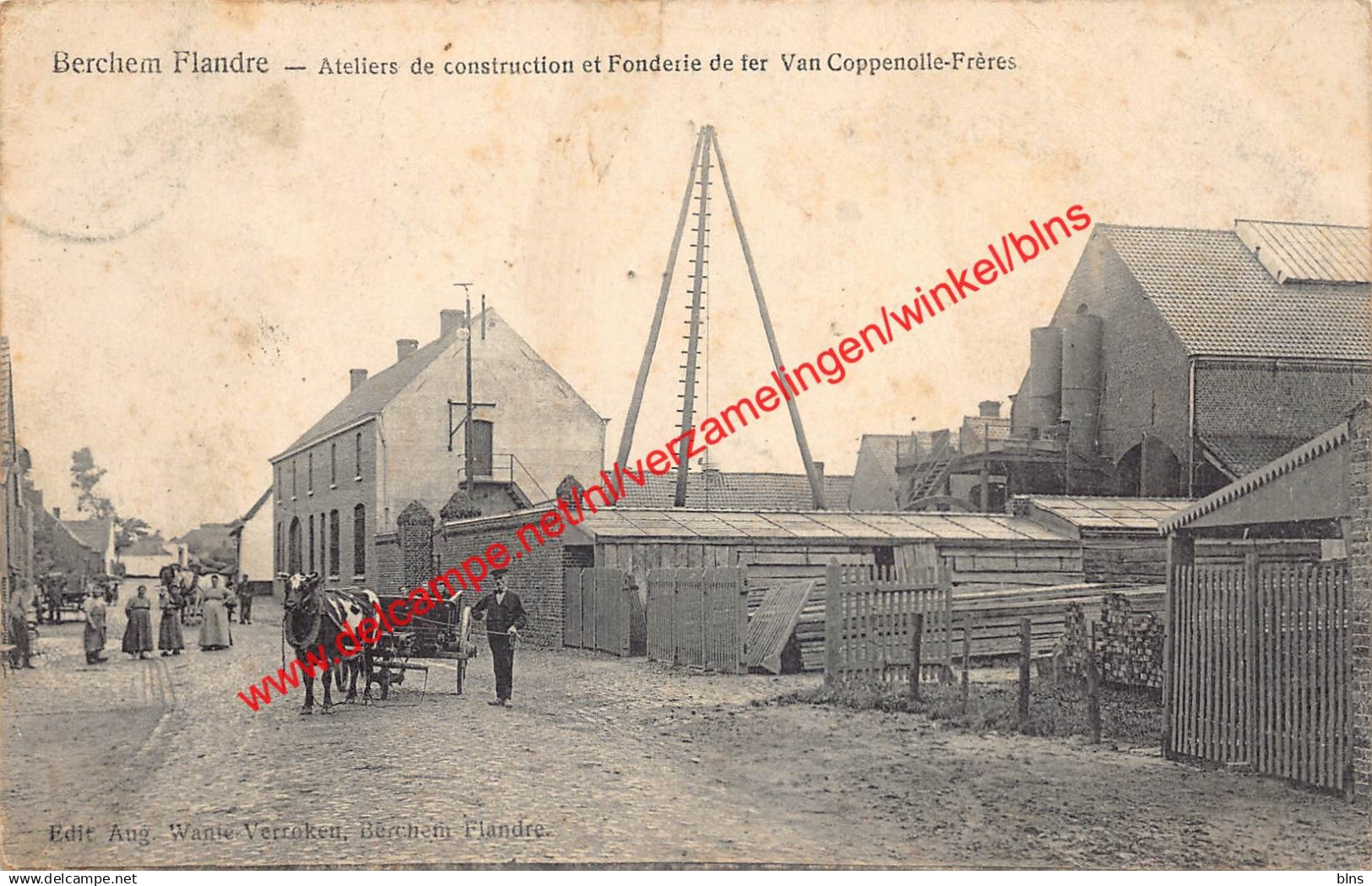 Berchem - Ateliers de construction et Fonderie de fer Van Coppenolle-Frères - Kluisbergen