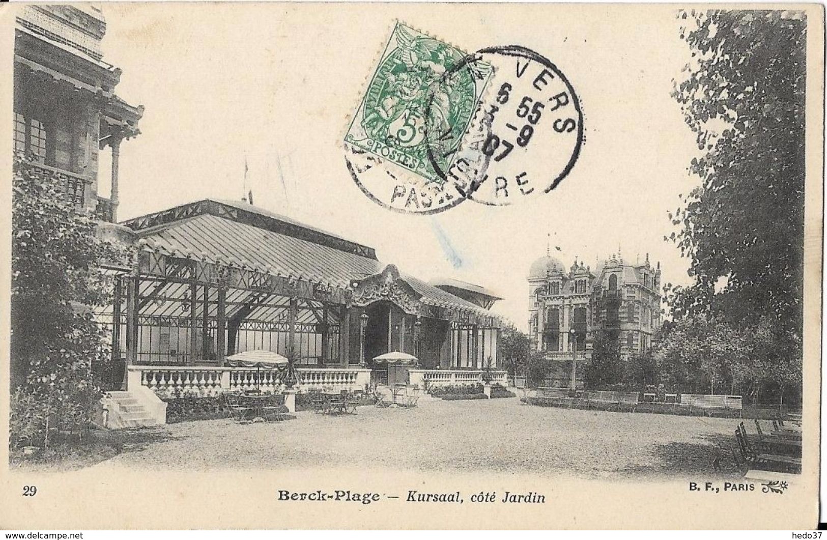 Berck - Kursaal, côté Jardin