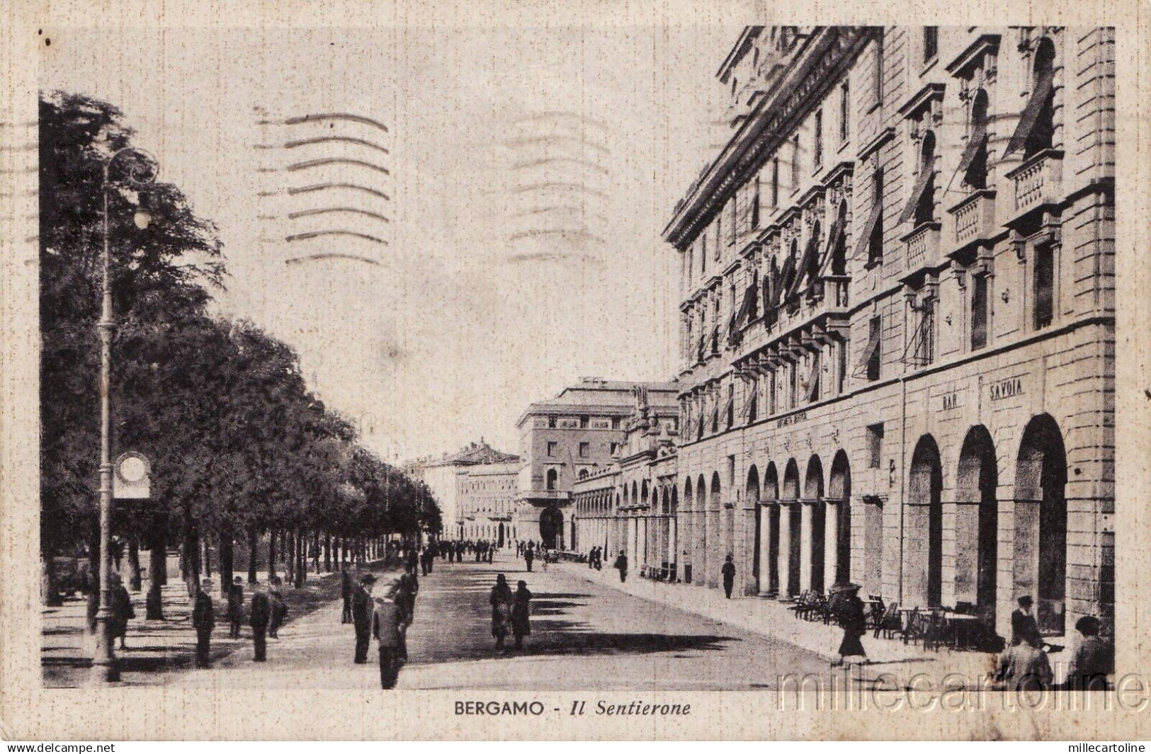 Bergamo - Il Sentierone 1940