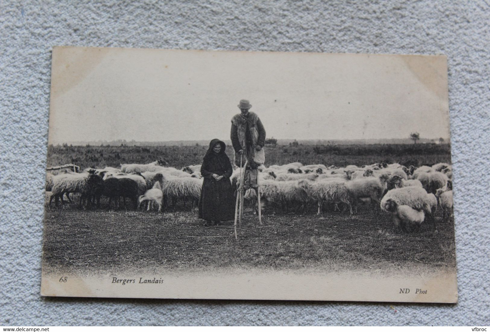 Bergers Landais, folklore, Landes 40