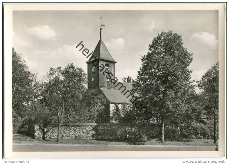 Berlin - Alt-Lankwitz - Dorfkirche - Foto-Ansichtskarte