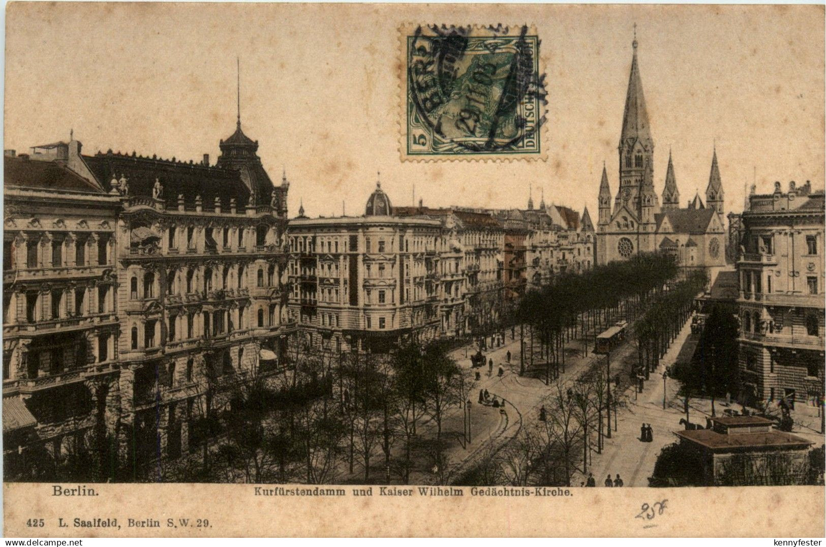 Berlin-Charlottenburg - Kurfürstendamm,