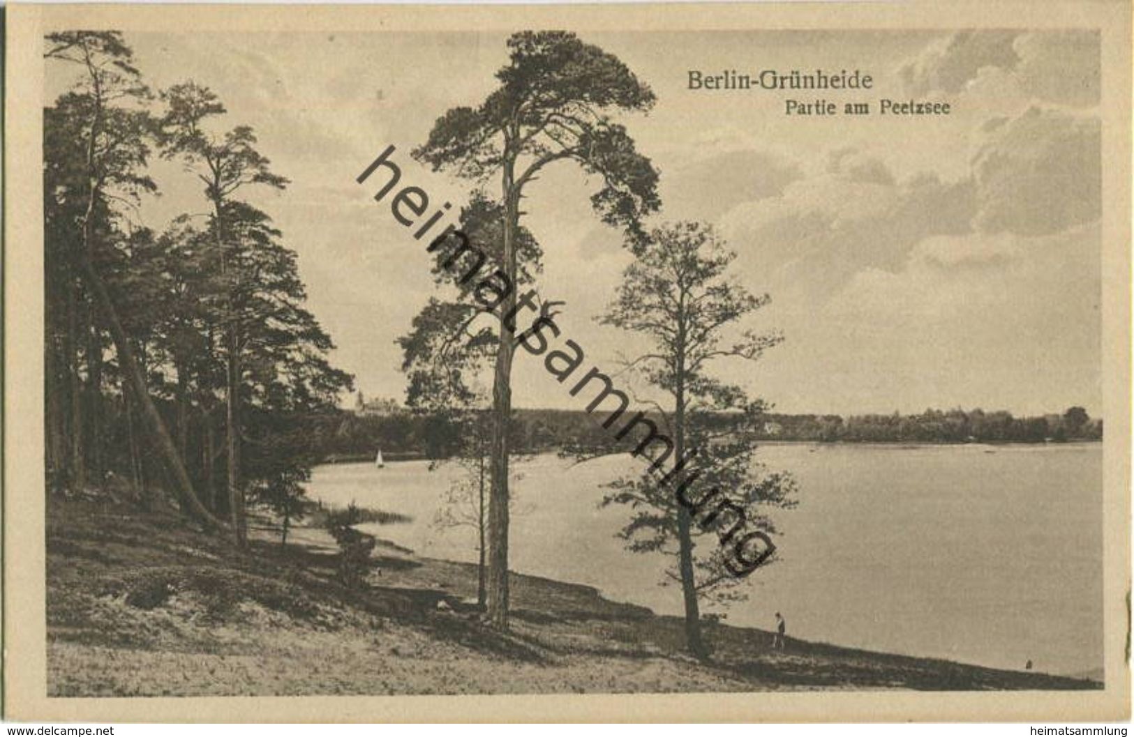 Berlin-Grünheide - Partie am Peetzsee 30er Jahre