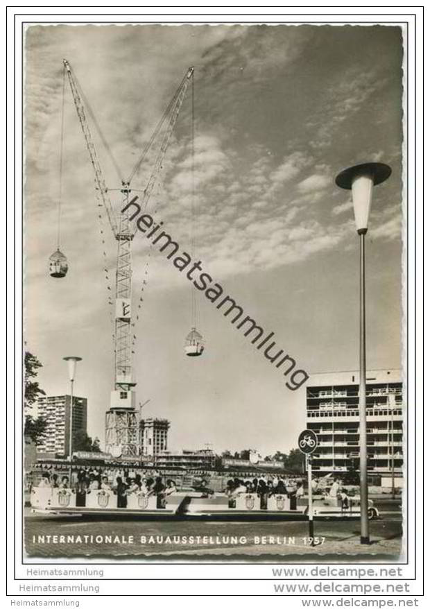 Berlin - Hansaviertel - Internationale Bauausstellung Berlin 1957 - Foto-AK Grossformat