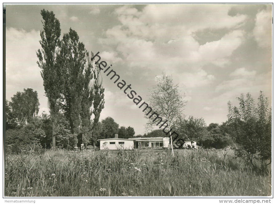 Berlin - Hermsdorf - Naturfreundehaus Hermsdorfer Fliesstal - Seebadstrasse 26A - Foto-AK