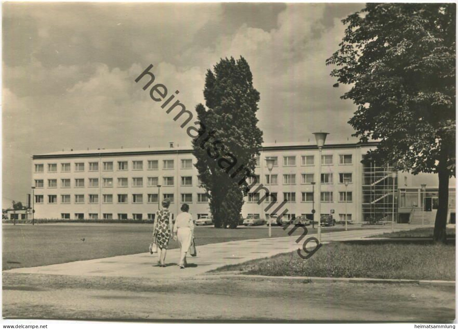 Berlin - Hohenschönhausen - Sporthotel - Foto-AK Grossformat - Verlag VEB Bild und Heimat Reichenbach