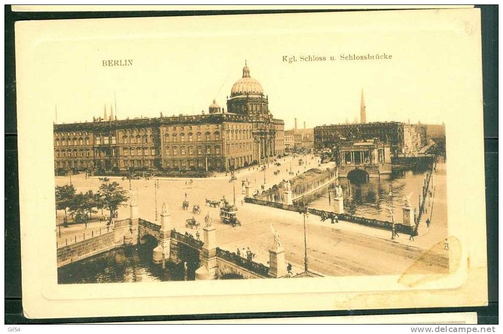 Berlín. - kgl. Schlos u. sCHLOSSBRücke - RO14